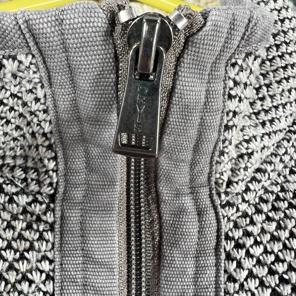 Orvis Sweater Mens Medium Gray Heavyweight Lined Long Sleeve 1/4 Zip Outdoor - Picture 12 of 15